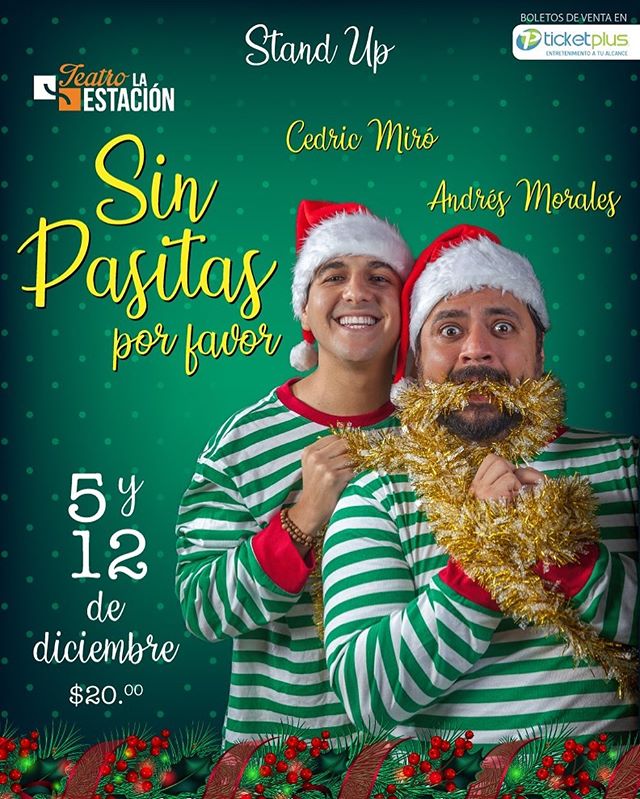Photo of Cedric Miró y Andrés Morales se unen para el Stand Up Comedy ‘Sin Pasitas por favor’