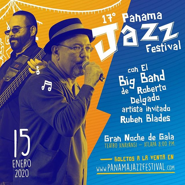 Photo of Panamá Jazz Festival anuncia La Big Band de Roberto Delgado y Rubén Blades como artistas invitados