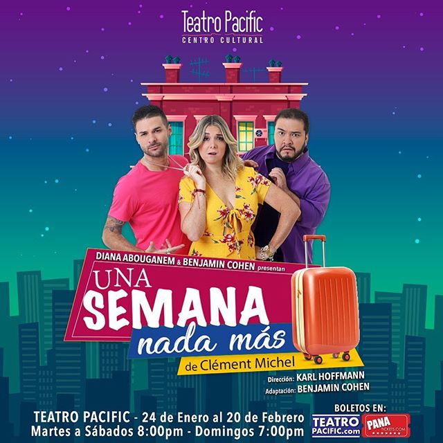 Photo of Teatro Pacific estrena el 24 de enero la comedia «Una Semana Nada Más»
