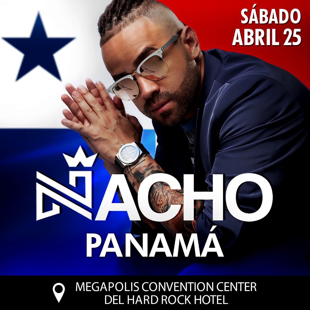 Photo of Nacho estará en concierto en Panamá el 25 de abril