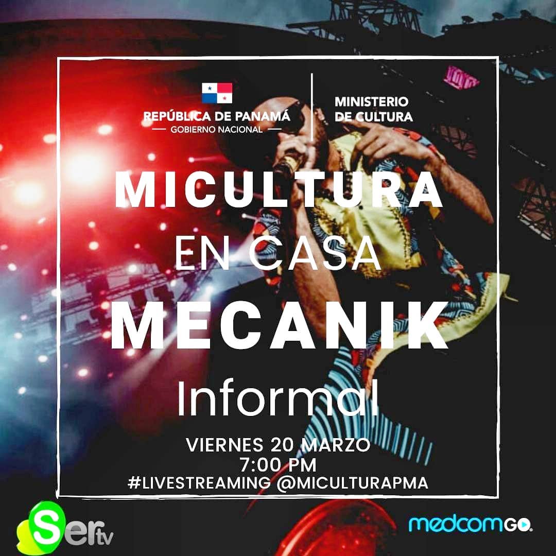 Photo of ‘Mi Cultura en Casa’ presenta concierto Live de ‘Mecanik Informal’