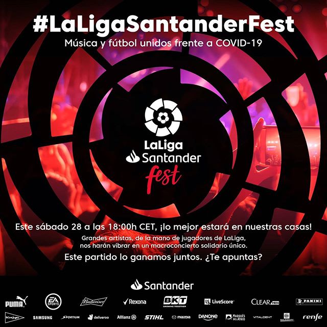 Photo of Disfruta del «LaLiga Santander Fest» en un festival virtual