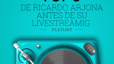 Photo of Ricardo Arjona en el top 5 de tuconcierto.net antes de brindar su show vía streaming