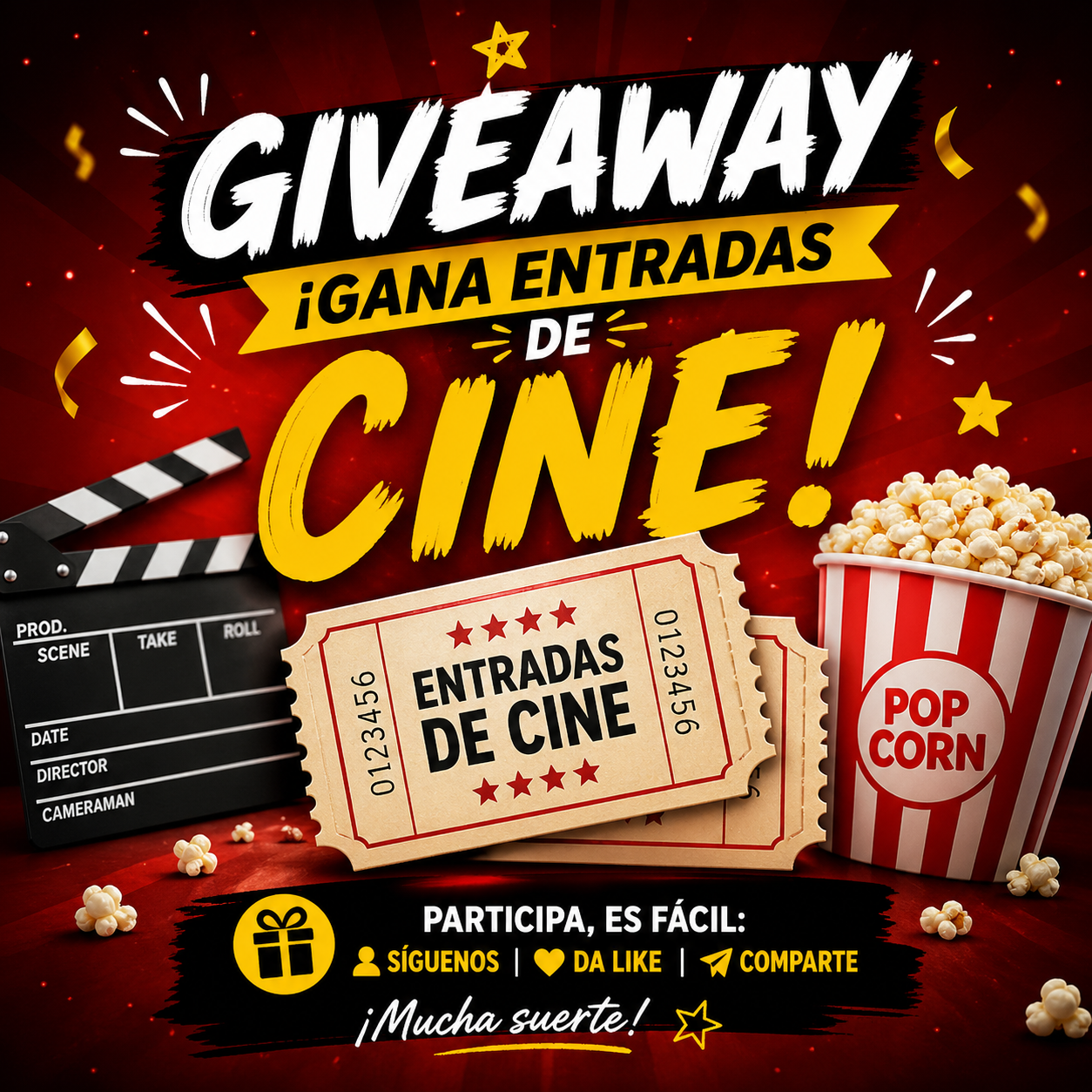 GIVEAWAY: Gana 4 entradas al cine