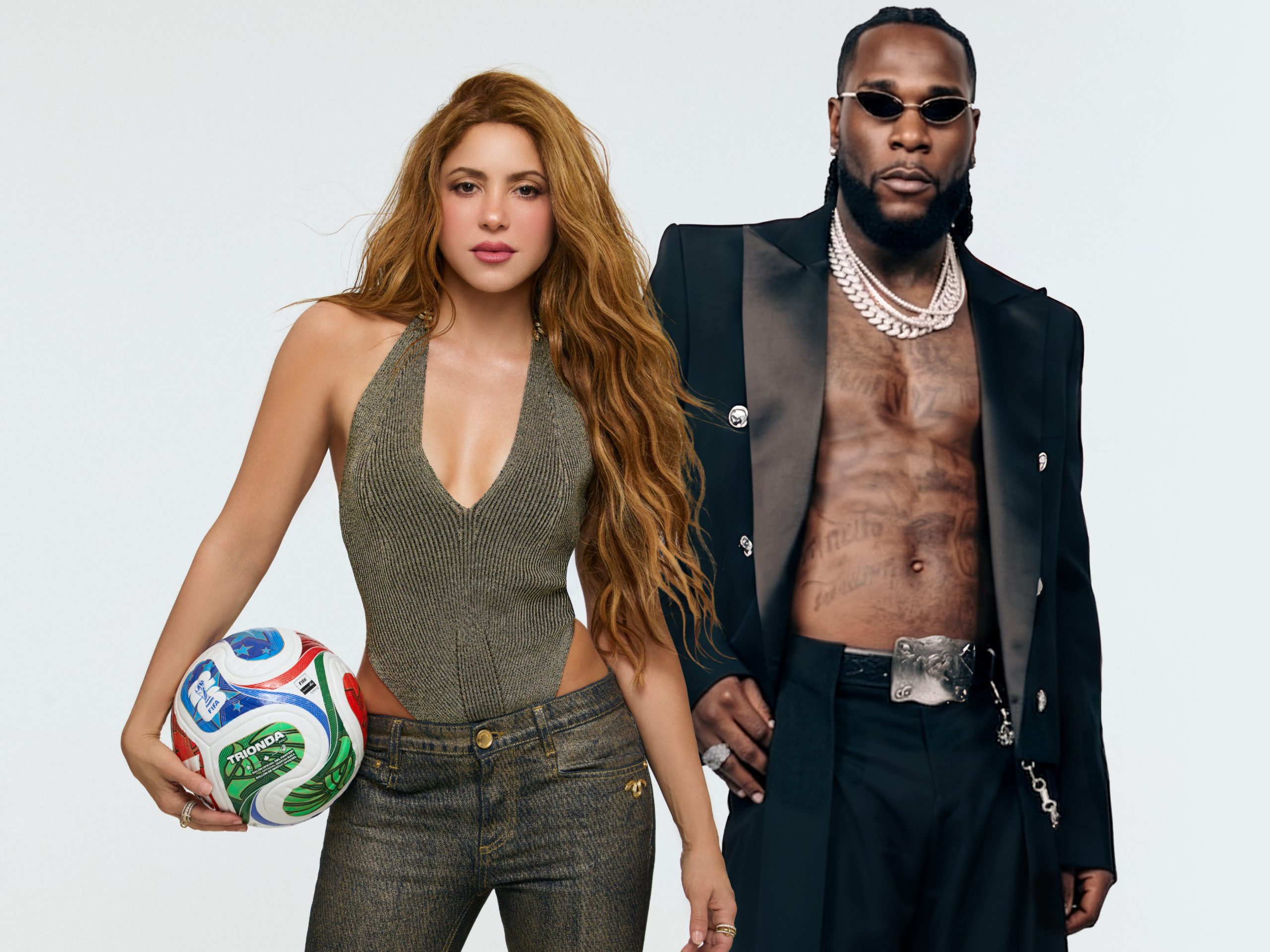 Shakira y Burna Boy unen ritmos globales para lanzar “Dai Dai”, himno oficial del Mundial FIFA 2026