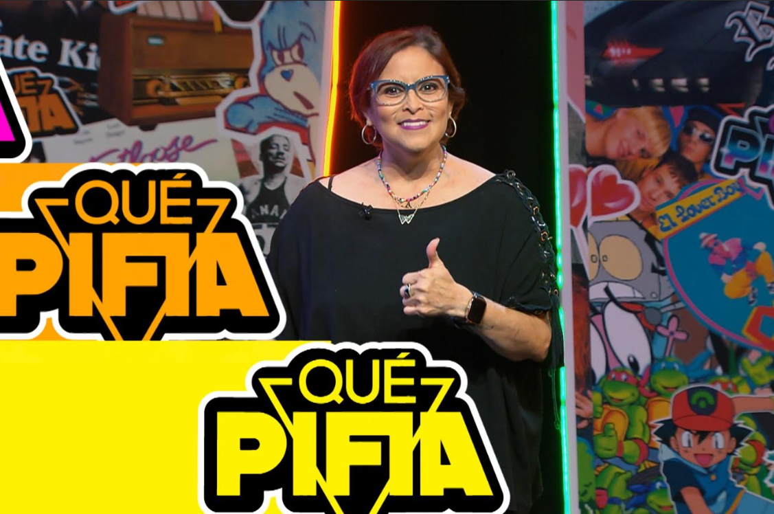 Any Tovar, cantante, actriz y productora, en “Qué Pifia”